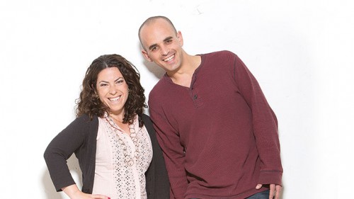 מוריה גילברט ויחדו גילבר. צילום: רמי זרנגר