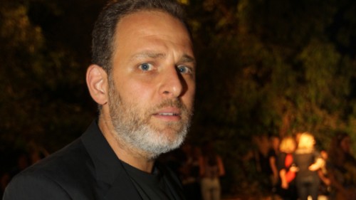 קובי הלפרין בתצוגת שנקר. צלם:רפי דלויה