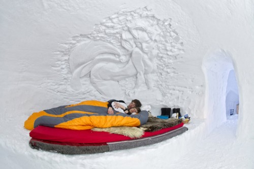 מלון איגלו מקרח