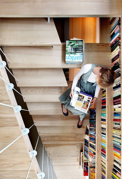 ספריה, צילום Filip Dujardin