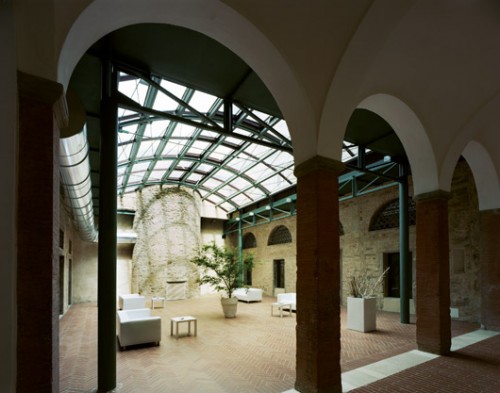 מתחם לה מורטה אחרי השיפוץ. צילום Davide Virdis