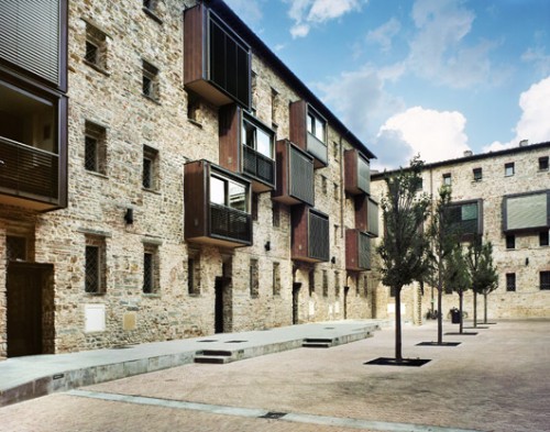 מתחם לה מורטה אחרי השיפוץ, צילום Davide Virdis