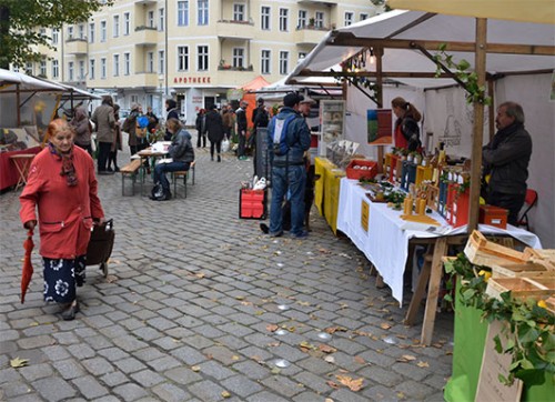 שוק האוכל בכיכר הרפורט. צילום: ספיר הוברמן