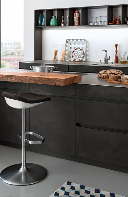 מטבח ביטון. צילום: Leicht