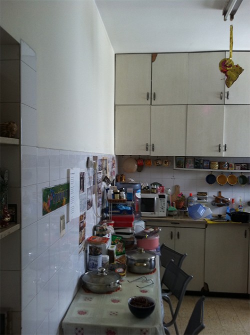 המטבח לפני השיפוץ