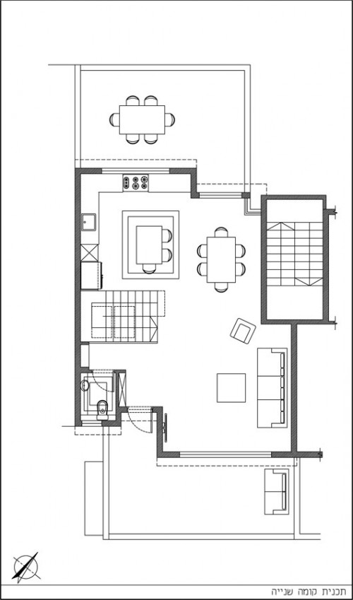 דירה ברמת אביב - הדירה הפוכה