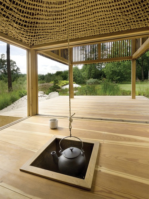 בית תה בגינה בפראג