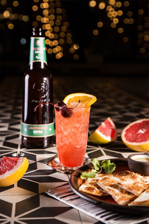 Citron bitter beer וקסדייה ברבאס | צילום: טל סיון- צפורין