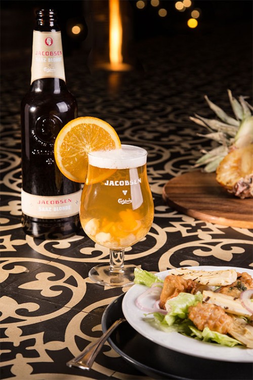 Caribian beer ואנסלדה קובנה קון פויו | צילום: טל סיון-צפורין