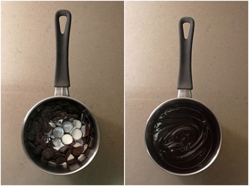 הכנת ציפוי הגנאש | צילום: נועם