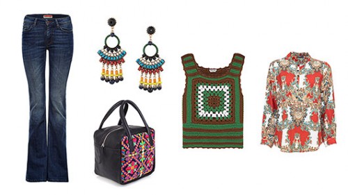 אקססוריז ופריטי לבוש בקאמבק משנות ה-70