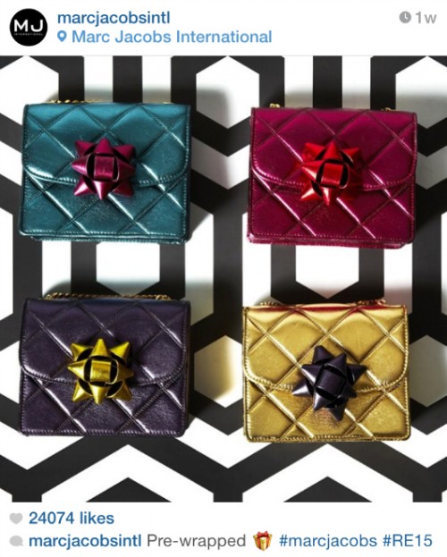 מתוך האינסטגרם של marcjacobsintl מתוך האינסטגרם של marcjacobsintl