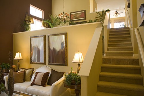 עיצוב פנים של בית בשלושה מפלסים שונים | צילום: shutterstock