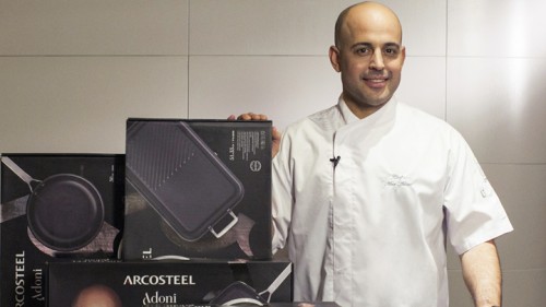 סדרת כלי הבישול החדשה Arcosteel Adoni. תתחדשו | צילום: אנטולי מיכאלו