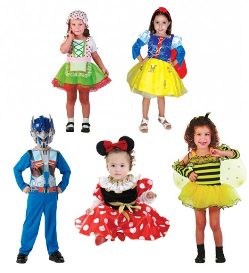 תחפושות ססגוניות ומוזלות לילדים. עידן 2000