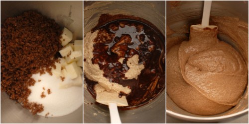 מקפלים פנימה את תערובת השוקולד - קפה | צילום: בלוג פצפוצים