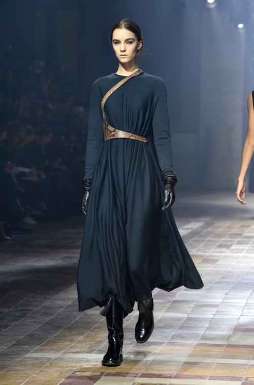 לנווין לחורף 2015-16. שבוע האופנה בפריז. צילום: gettyimages