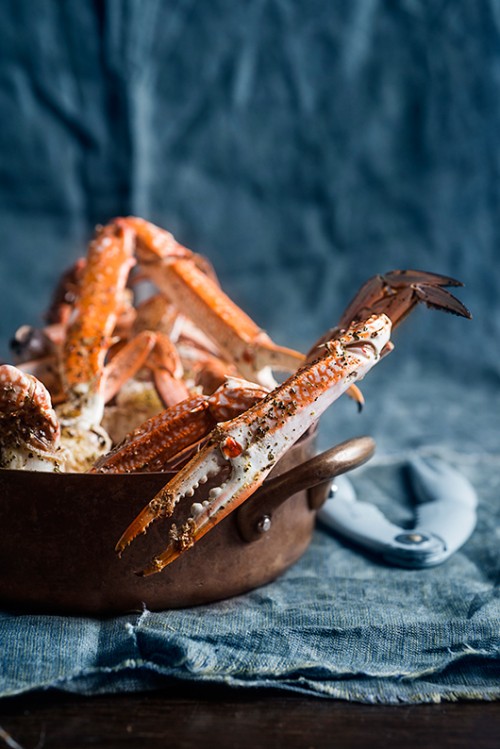 סרטנים בקרם קוקוס, סויה וג'ינג'ר מסוכר | צילום: בן יוסטר