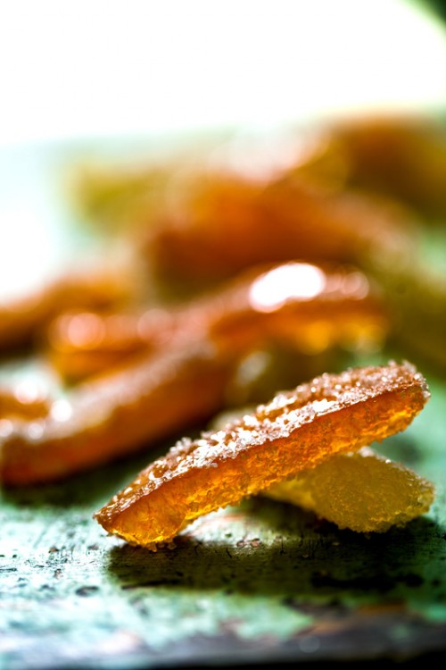 מתכון מוצלח ופשוט שהפך את קליפות ההדרים המסוכרות לסוג של אמנות | צילום: זוהר רון