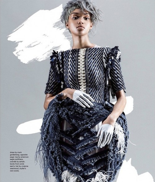 הדגם של מארק גולדנברג כפי שהופיע במגזין Nylon | מתוך מגזין ניילון באדיבות מארק גולדנברג‬‎