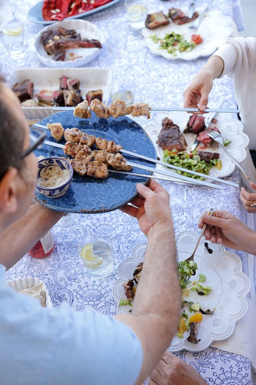 שיפודי שקדי עגל | צילום: דניה ויינר 