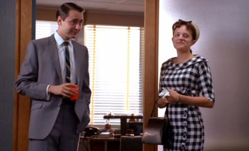 רגעי הזוהר של פגי אולסן | צילום מסך מתוך מד מן