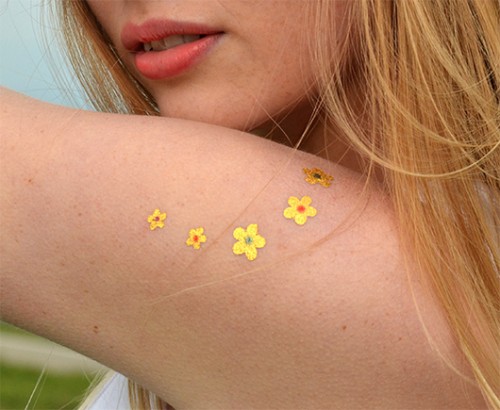 קעקועים זמניים מזהב טהור של  Alen’s Gold | צילום: יח"צ 