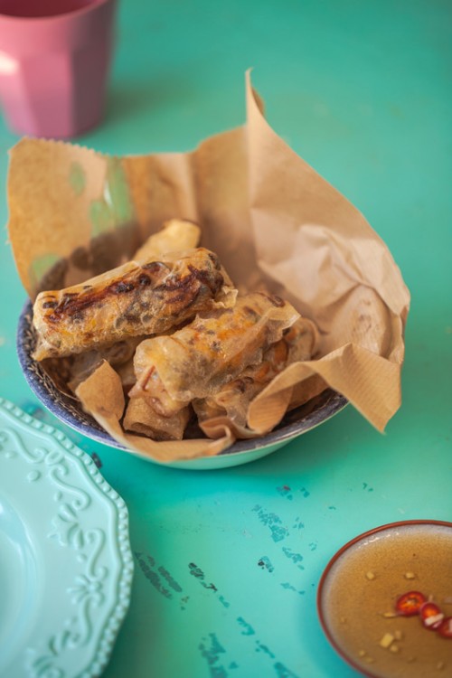 ספרינג רולס עם הילדים | צילום: זוהר רון 