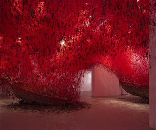 The Key in the Hand, Chiharu Shiota | צילום: Sunhi Mang