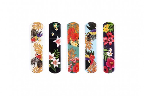 פלסטרים עם הדפסים של Rainforest | צילום: שני סקרלט קגן