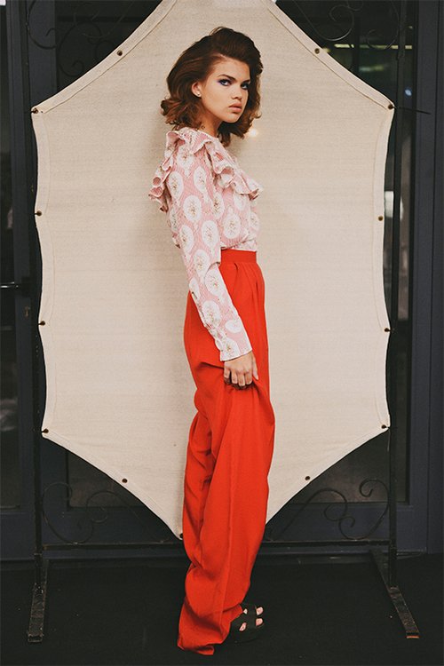 מתוך תצוגת האופנה של מגמת הסטיילינג ב"שנקר" | צילום: שי פרנקו