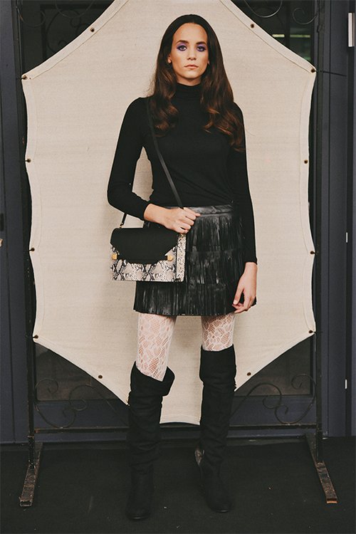 מתוך תצוגת האופנה של מגמת הסטיילינג ב"שנקר" | צילום: שי פרנקו