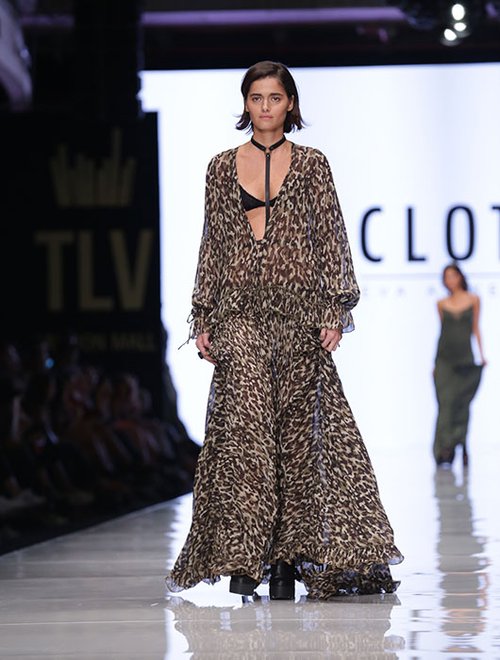 מתוך תצוגת האופנה של Clothe, שבוע האופנה גינדי תל אביב 2015 | צילום: שיר חסין