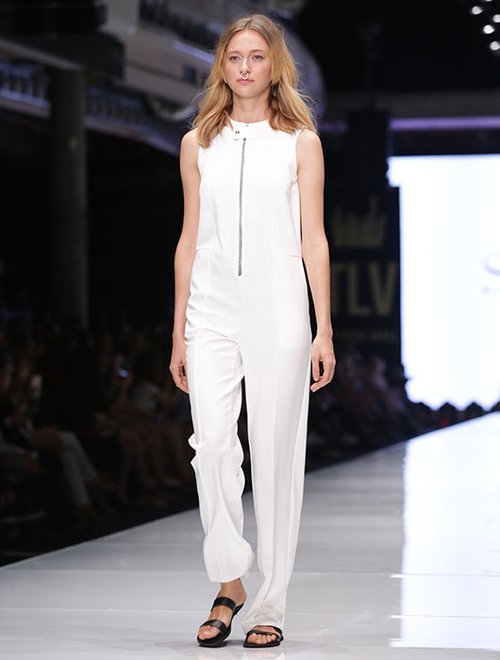 סבינה, שבוע האופנה גינדי תל אביב 2015 | צילום: שיר חסין