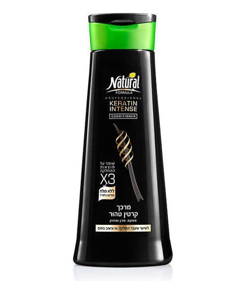 מרכך קרטין אינטנס, נטורל פורמולה | צילום: מוטי פישביין