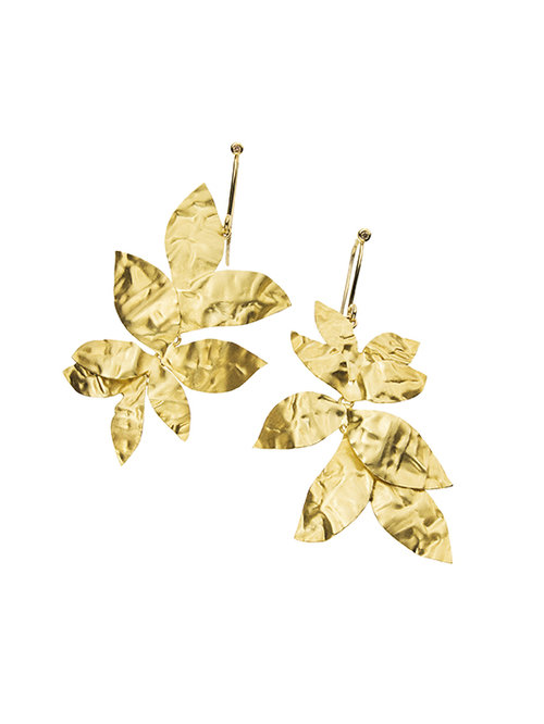 שלכת מזהב. עגילים | צילום: דיוויד וילס