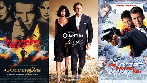 מעצבים שעוני בונד כבר 20 שנה | כרזות סרטי ג'יימס בונד | צילומים: יח"צ