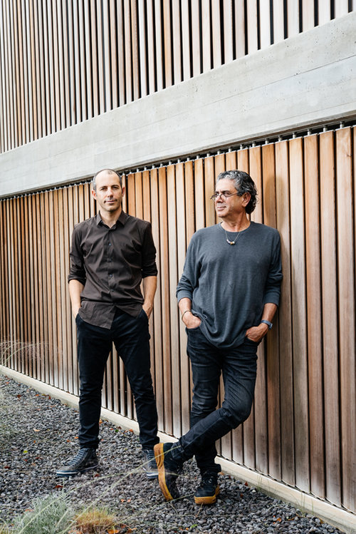 מימין: יונתן מונג'ק ופיצו קדם | צילום: שי פרנקו