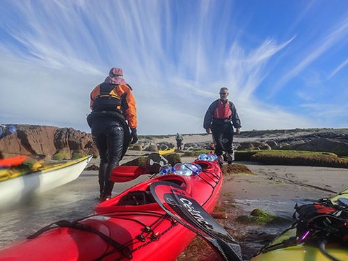 התארגנות לחתירת בוקר. צילום: בוני לברון