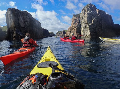 האי פרייר. כששטים דרכו רואים שהאי חצוי לאורכו ולרוחבו בצורת צלב. צילום: בוני לברון