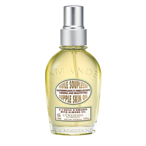 שמן גוף משקדים supple skin oil מועשר בשמנים אתריים ותמצית לימון. לאוקסיטן 253 ש"ח בחנויות הרשת | צילום: גון סל