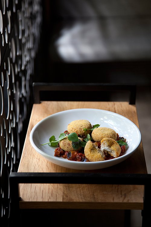 פולפטה כרישה וגבינות | צילום: בן יוסטר | שף: רועי סופר