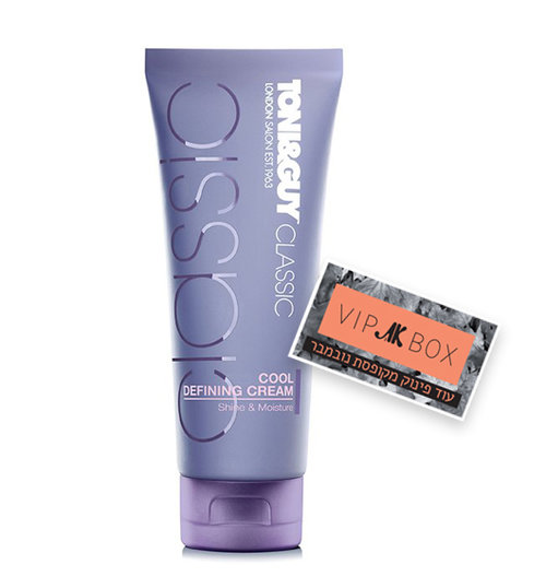 קרם לחות לעיצוב השיער Cool Defining Cream של טוני אנד גיא | צילום: יח"צ