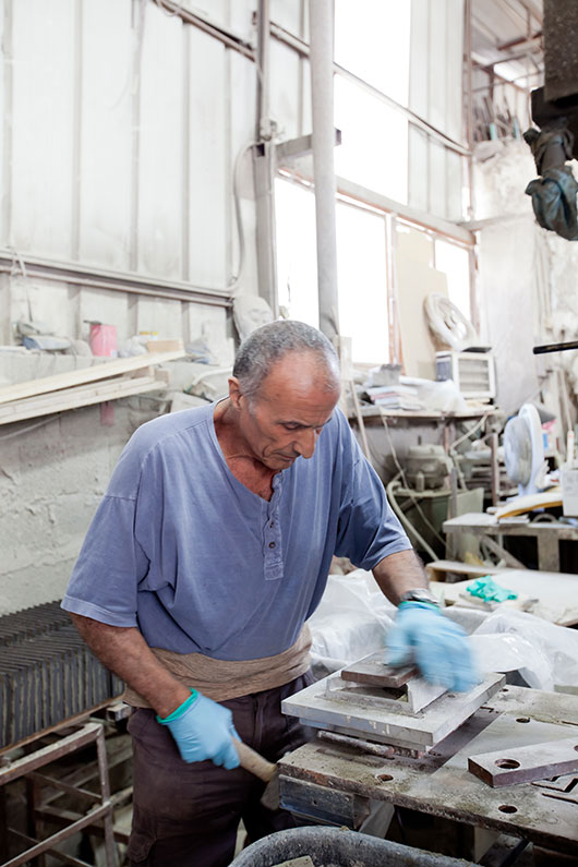 גלוסקא מרצפות | צילום: בועז לביא