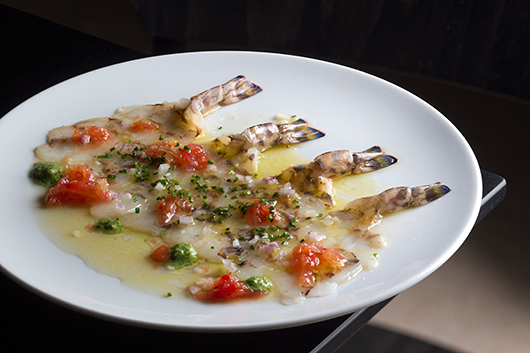 קרפצ'יו שרימפס קריסטל טרי | צילום: אנטולי מיכאלו