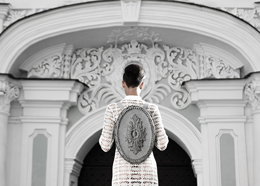 קולקציית תיקים שכולה הומאז' לתקופת הבארוק | צילום: Tasya Kudryk