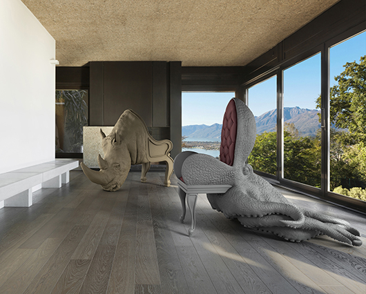 סדרת כורסאות ענק שכולן עיצובי חיות בעיצוב האמן הספרדי מקסימו ריירה | צילום: יח"צ