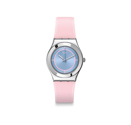 שעון של SWATCH המשלב בין שני הצבעים של פנטון, 412 ש"ח | צילום: יח"צ