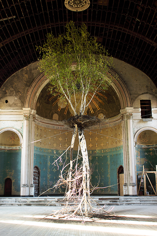 Global Tree Project: Hanging Garden | צילום: באדיבות האמן