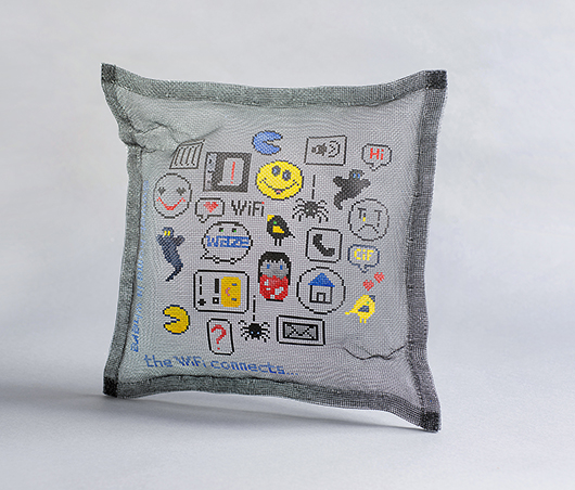 יצירה של שלומית לוין | צילום: שי בן אפרים